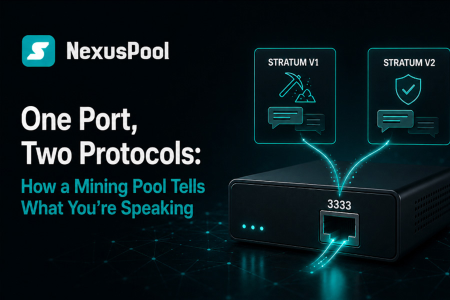 One Port Two Protocols How a Mining Pool Tells What Youre Speaking